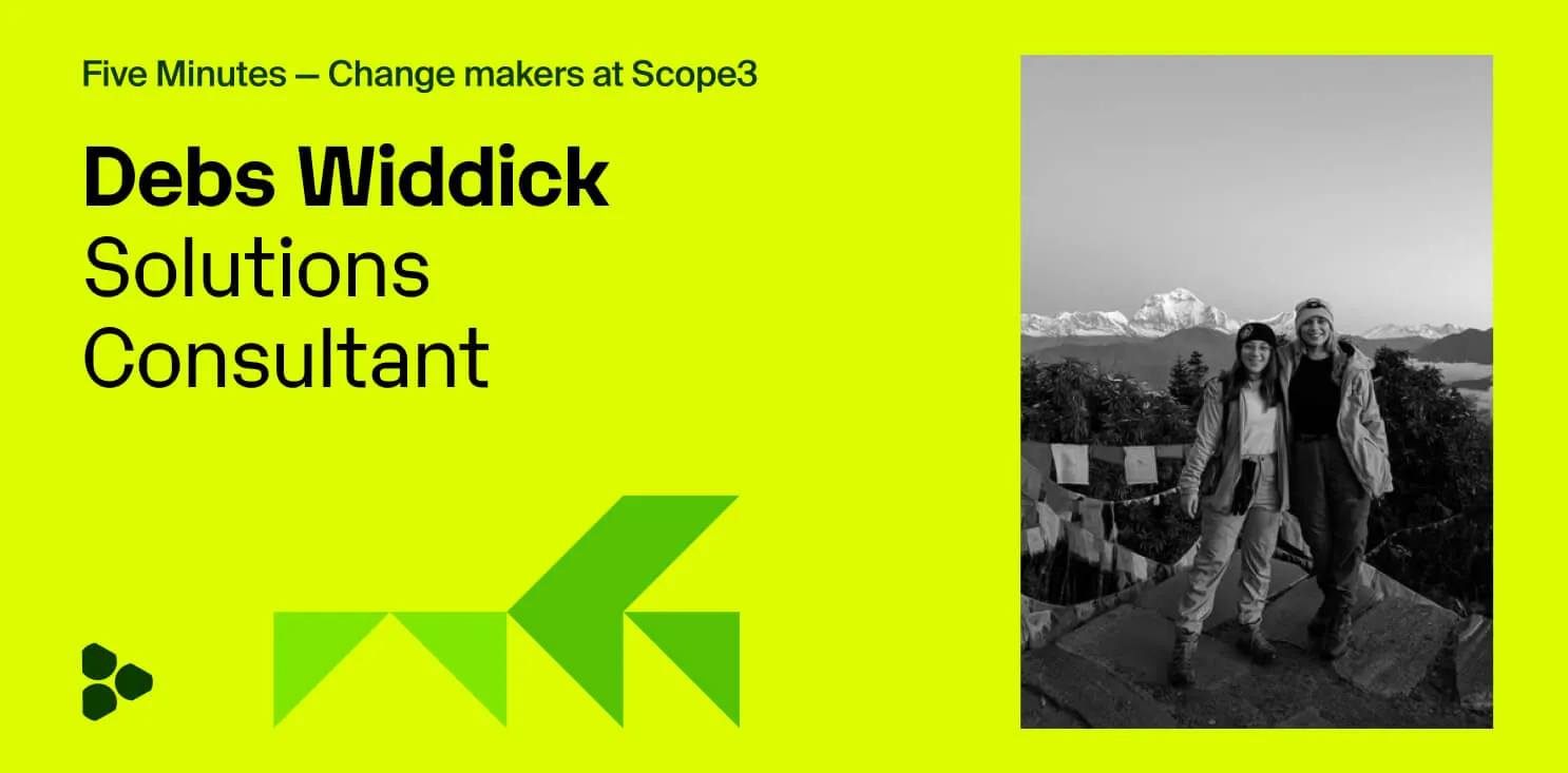 Scope3x5: Debs Widdick, Solutions Consultant - Brands and Agencies